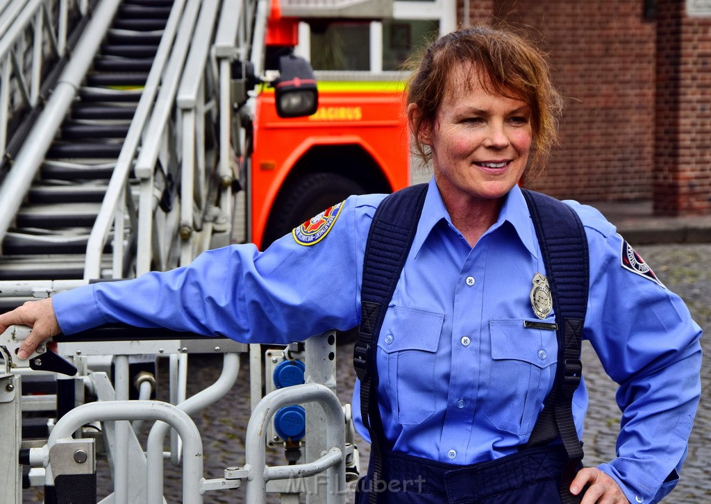 Feuerwehrfrau aus Indianapolis zu Besuch in Colonia 2016 P162.jpg - Miklos Laubert